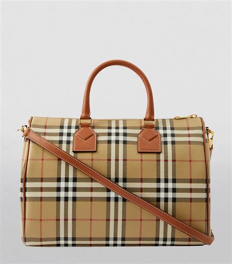 burberry bowling handbags|Burberry medium check bowling bag.